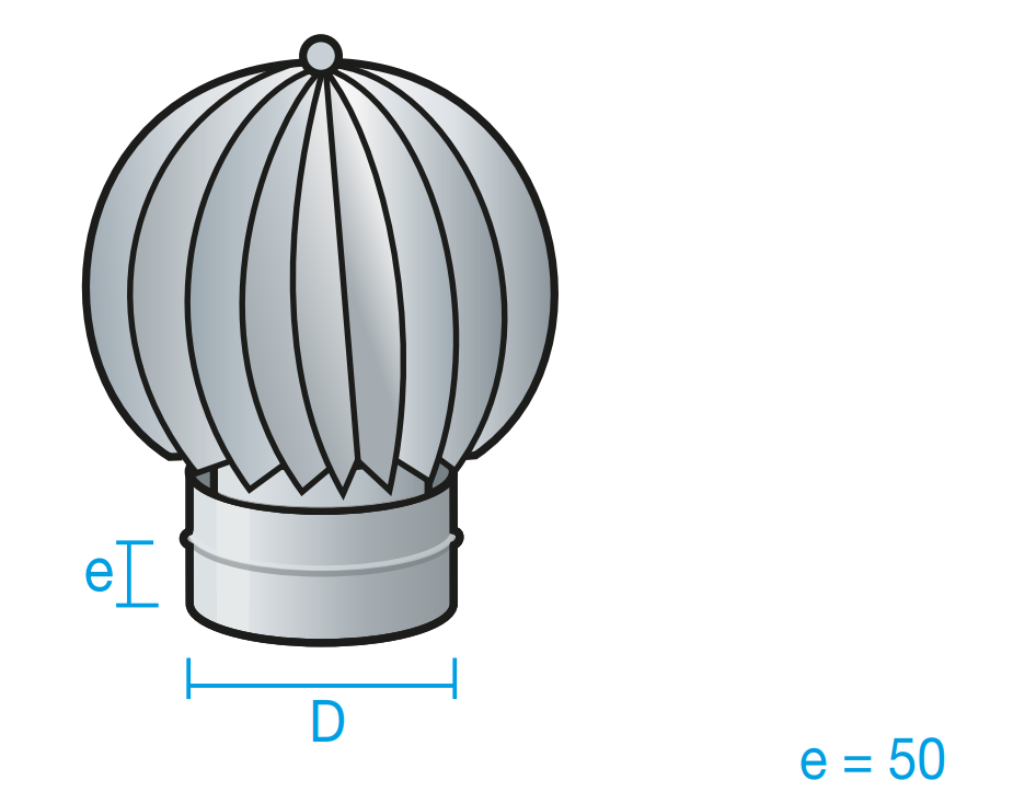 XEMENEIA - INOX SOMBRERETE ASPIRANTE D-200