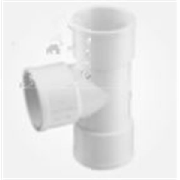 PVC - TÉ SIMPLE EVACUACIÓN 87º H-H D-32 BLANCO
