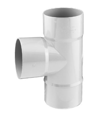 PVC - TE SIMPLE EVACUACIO 87º M-F D-110 BLANC