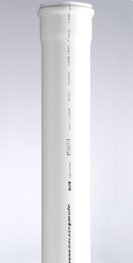 PVC - TUB INSO MUTE 125 JUNTA ELÀSTICA (3MTS)
