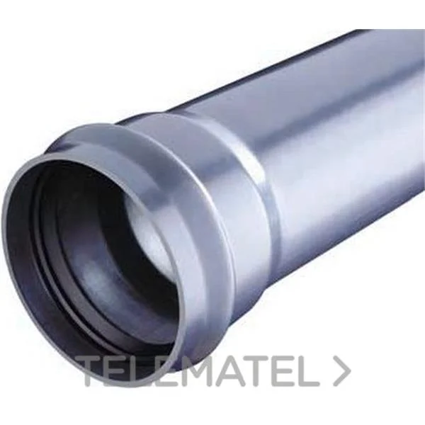 PVC - TUBO INSO MUTE 160 JUNTA ELÁSTICA (3MTS)
