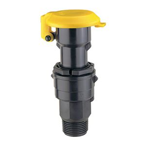 PLASSON - VALVULA ACOPLE RAPIDO 3/4" SERIE 7 POLIETILENO