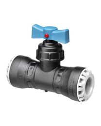 PLASSON - VÁLVULA DE LÍNEA 32MM SERIE 1 POLIETILENO