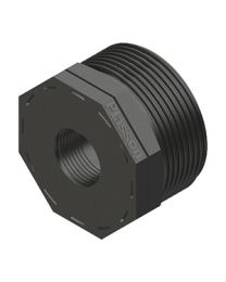 PLASSON - REDUCCIÓN M-H 3/4"X1/2" SERIE 7 POLIETILENO