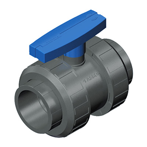PLASSON - VÁLVULA ESFERA PVC BIDIRECCIONAL STANDARD ENCOLAR 90MMX90MM
