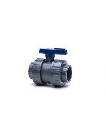 PLASSON - VÁLVULA DE ESFERA PVC 3/4" BIDIRECCIONAL STANDARD ROSCAR