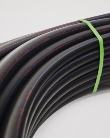 POLIETILE - MTS. TUBO ROLLO PE-100 D-50 ALTA DENSIDAD 10 ATM (R-100MTS)