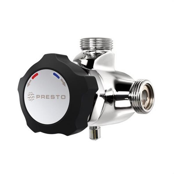 PRESTO - MEZCLADOR ALPA 80 NEGRO A/VÁLVULA