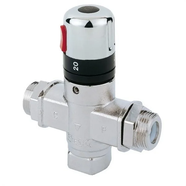 PRESTO - 950 VÁLVULA TERMOSTÁTICA ACS ENTRADA M-3/4" SALIDA F-3/4"