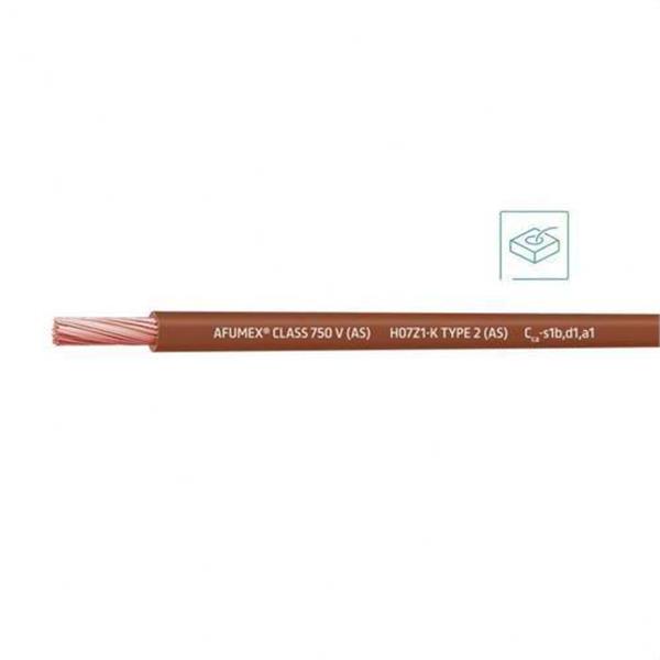 PRYSMIAN - MTS. ROLLO LIBRE HALOG. H07Z1-K CPR MARRON 1,5MM