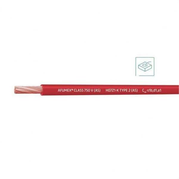 PRYSMIAN - MTS. ROLLO LIBRE HALOG. H07Z1-K CPR ROJO 1,5MM