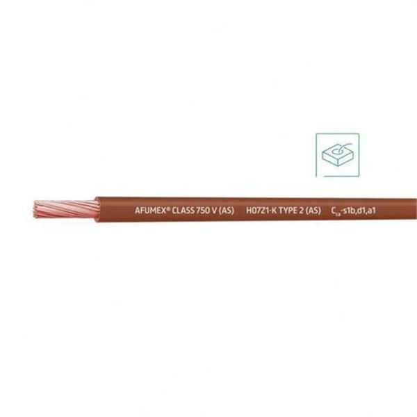 PRYSMIAN - MTS. ROLLO LIBRE HALOG. H07Z1-K CPR MARRON 4MM