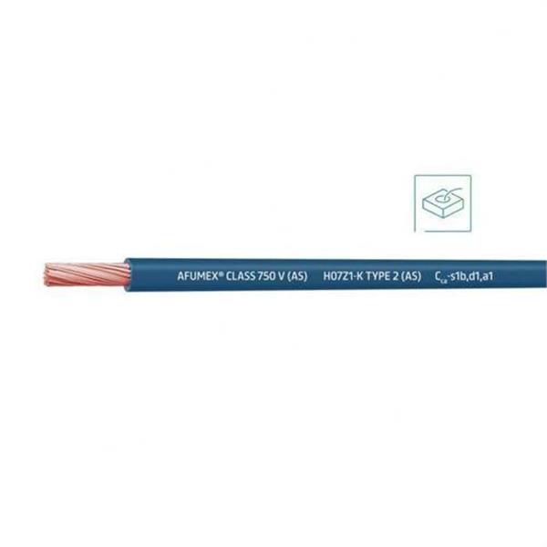 PRYSMIAN - MTS. ROLLO LIBRE HALOG. H07Z1-K CPR AZUL 6MM