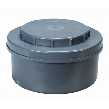 PVC - TAPÓN REGISTRO D-50 JUNTA GOMA