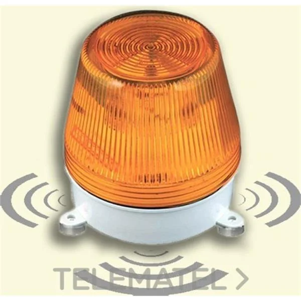 RODMAN - AVISADOR SOROLL LLUM LED 230/110/48V VERMELL