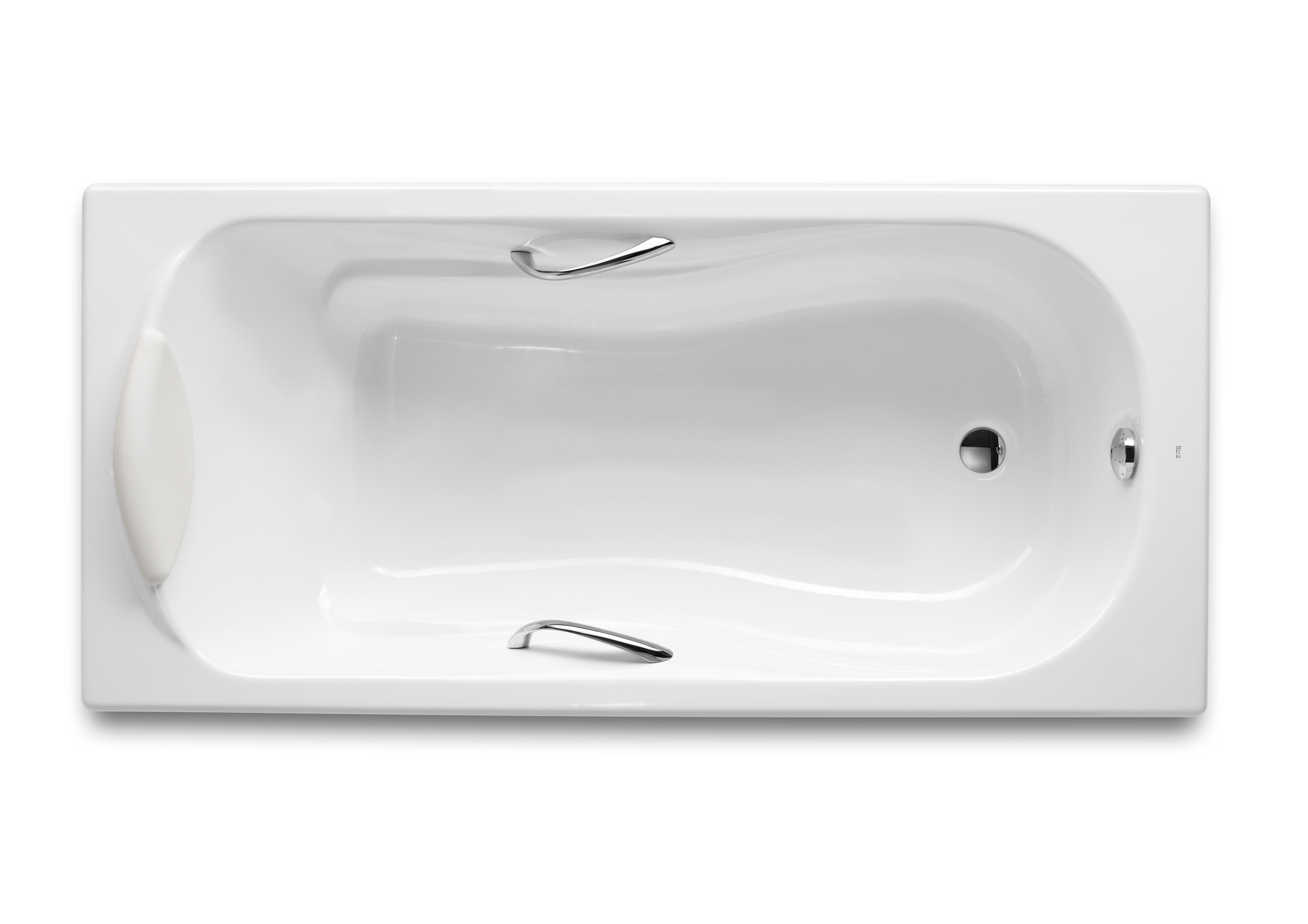 ROCA - BANYERA FUNDICIO HAITI 170X800 ANTILLISCANT NANSES CROMADES BLANC