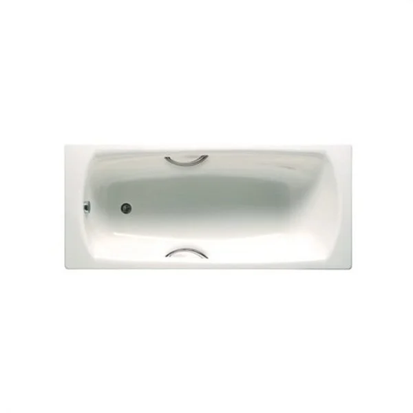 ROCA - BAÑERA SWING PLUS ACERO 1700X750 ANTIDESLIZANTE ASAS CROMADAS BLANCO