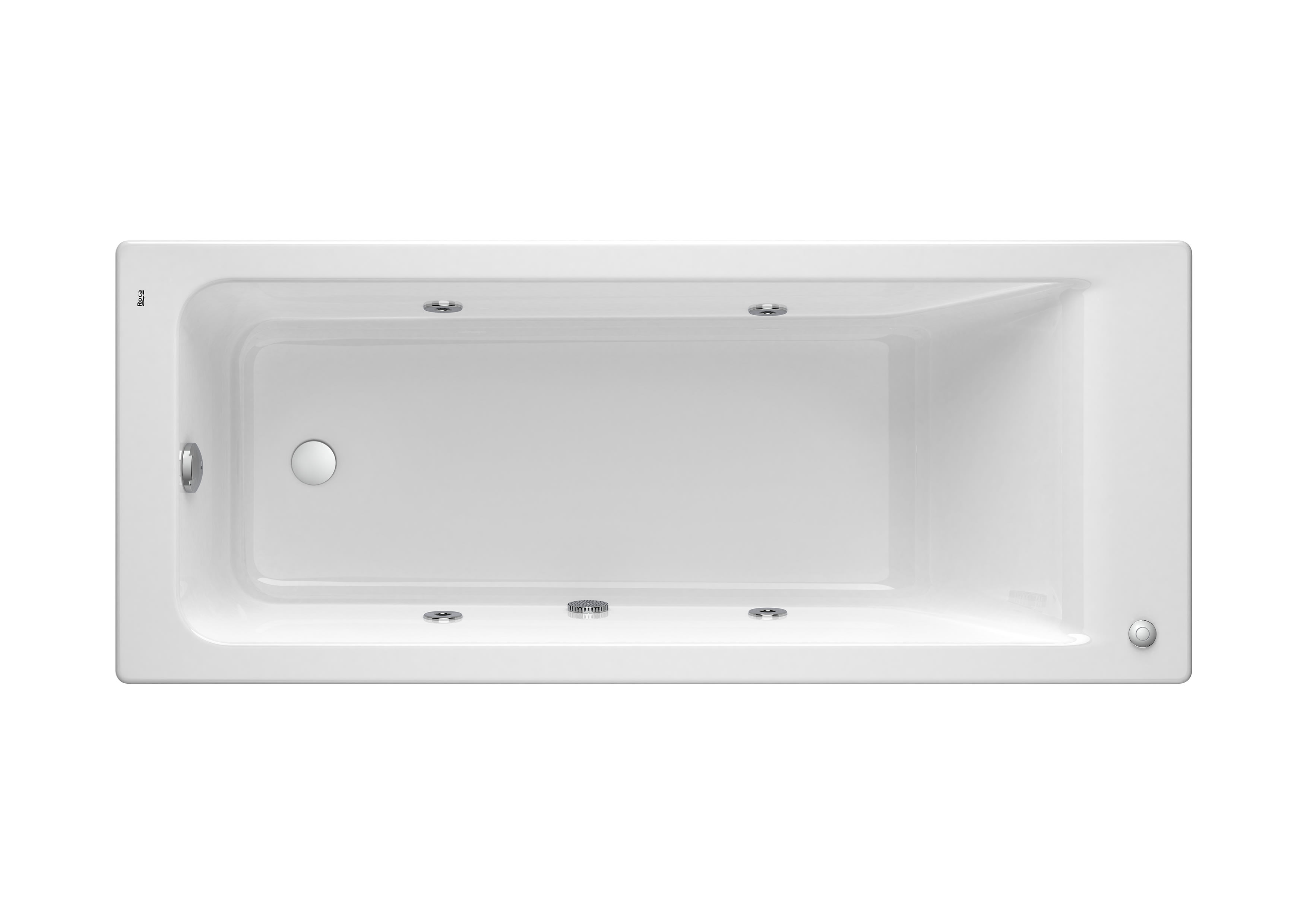 ROCA - BAÑERA VYTHOS ACRILICA 1400X700 BLANCO