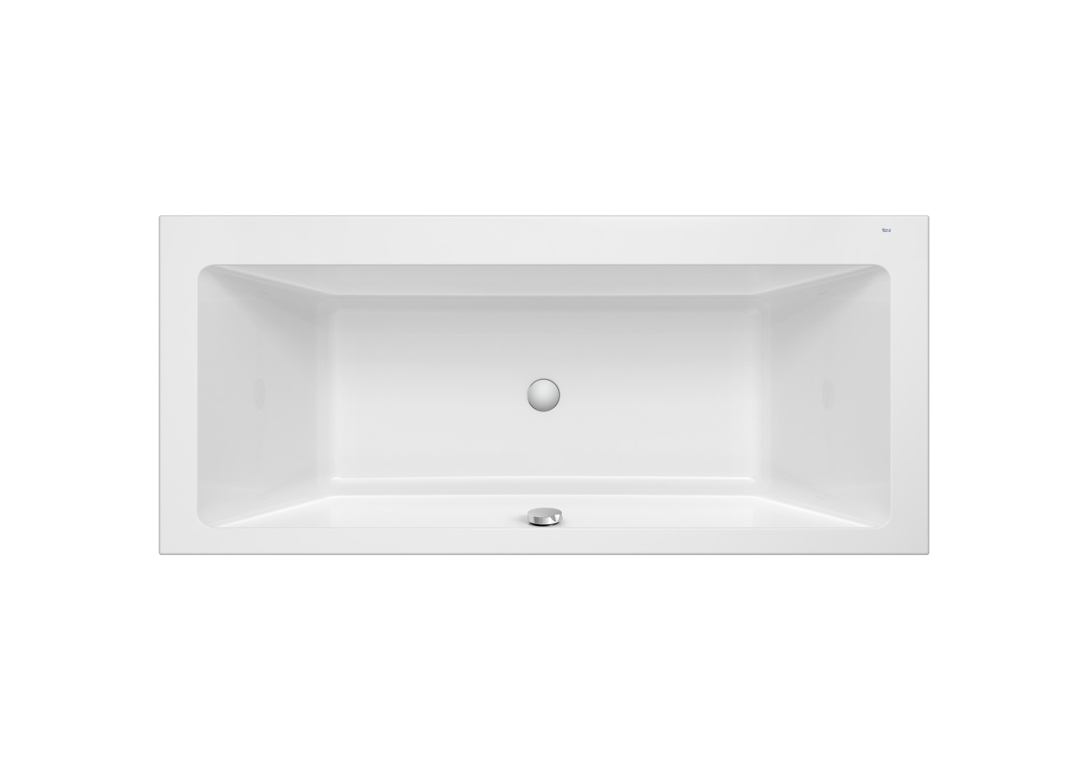 ROCA - BAÑERA VYTHOS ACRILICA BIPLAZA 1700X800 BLANCO