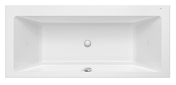 ROCA - BAÑERA VYTHOS ACRILICA BIPLAZA 1800X800 BLANCO