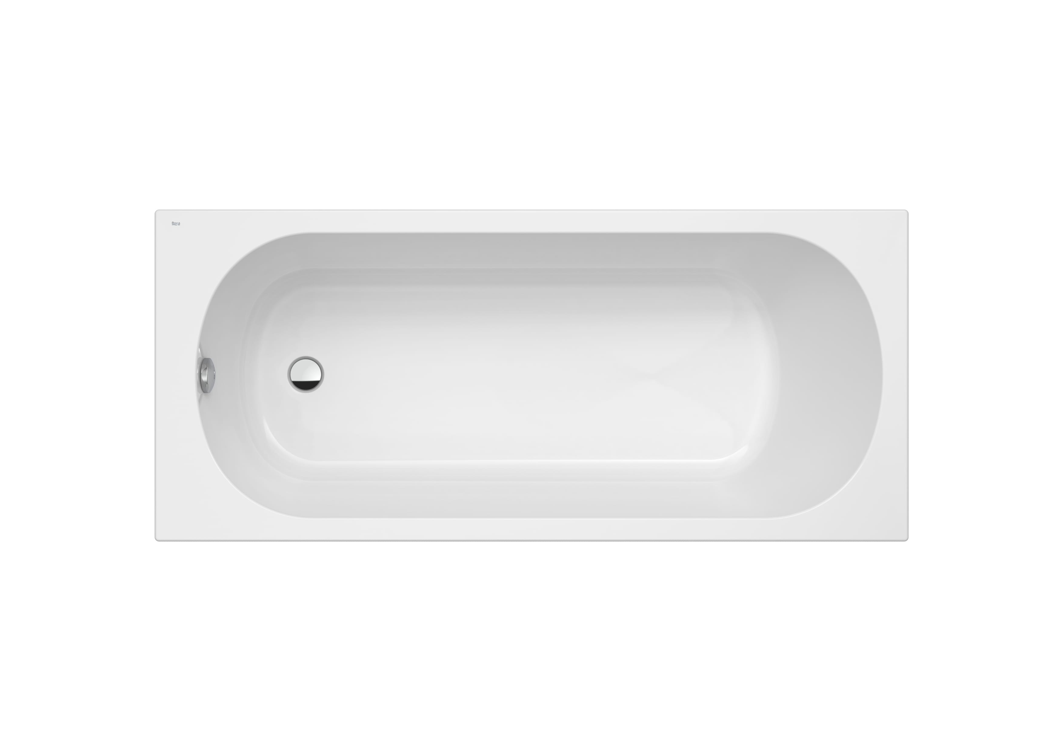 ROCA - BAÑERA ACRILICA GENOVA RECTANGULAR 1400X700X415 MM BLANCA