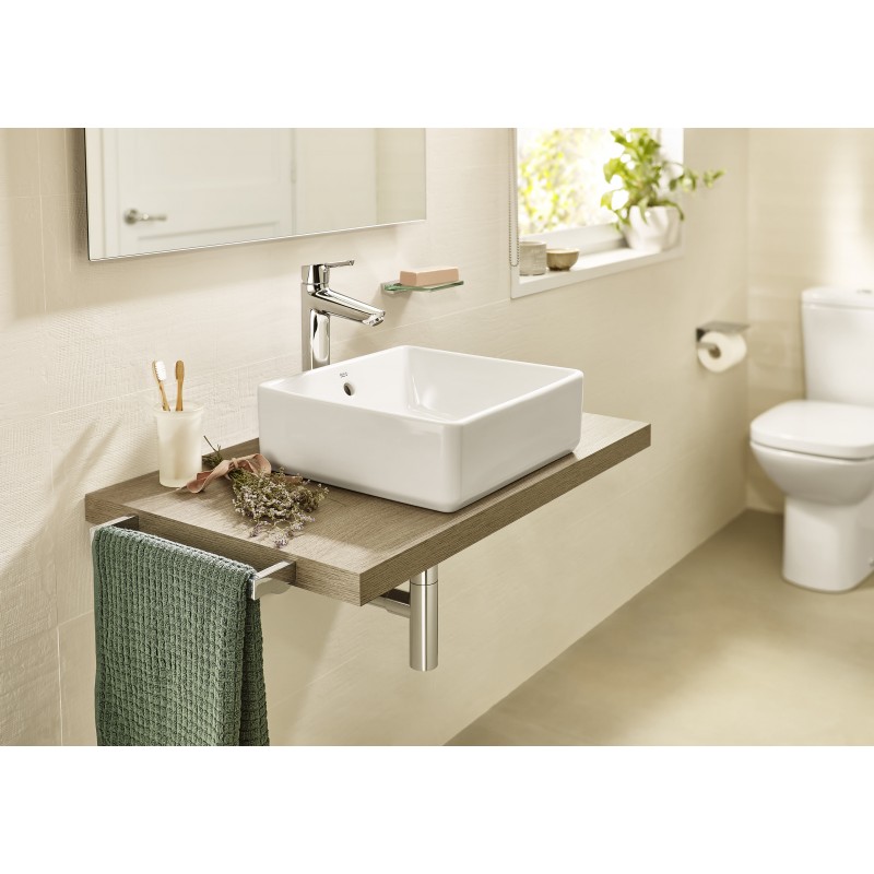 ROCA - LAVABO PORCELLANA ENCIMERA THE GAP 390X370X130 BLANC view 2