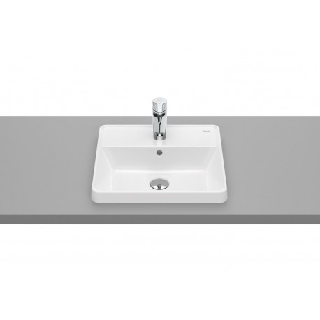ROCA - LAVABO DE ENCIMERA THE GAP 420X390X40 AMB ORIFICI PER GRIFERIA BLANC