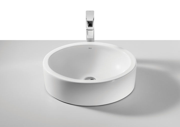 ROCA - LAVABO PORCELANA ENCIMERA FUEGO 490X390 BLANCO