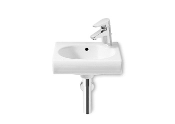 ROCA - LAVAMANOS COMPACTO MERIDIAN-N 350x320 BLANCO view 2