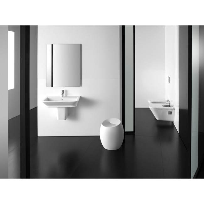 ROCA - LAVABO PORCELLANA MURAL THE GAP ORIGINAL 650X470 BLANC view 2