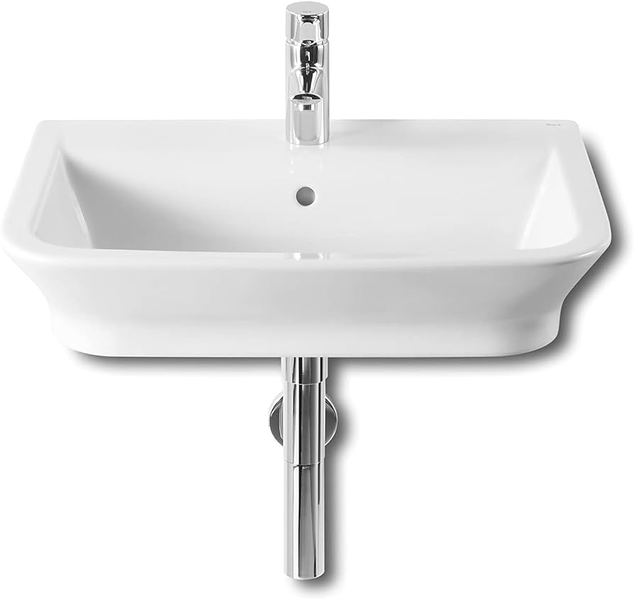 ROCA - LAVABO PORCELLANA MURAL THE GAP ORIGINAL 600X470 BLANC
