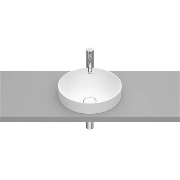 ROCA - LAVABO PORCELLANA ENCIMERA INSPIRA FINECERAMIC 350X75 BLANC MATE