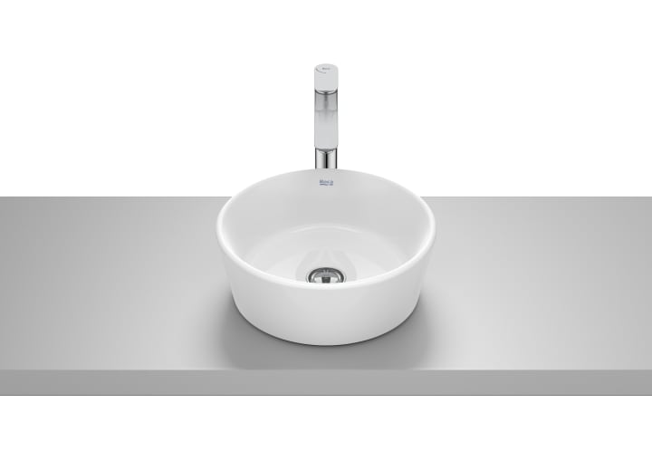 ROCA - LAVABO OPTICA SOBRE ENCIMERA 35 CM PORCELANA BLANCO