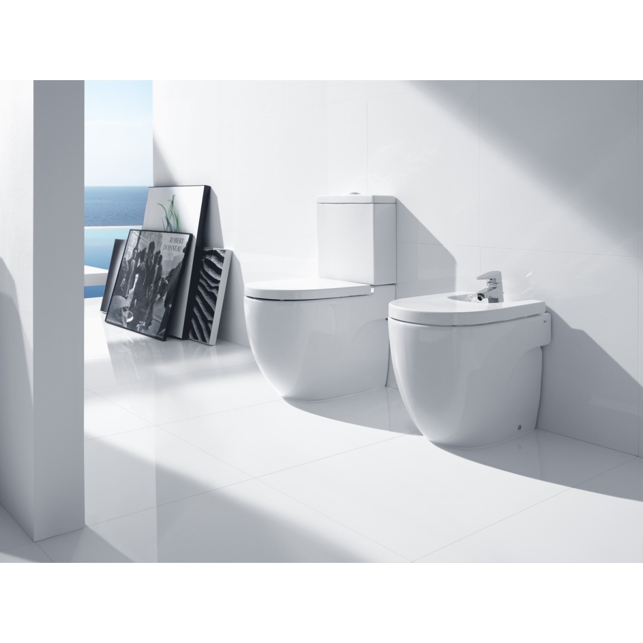 ROCA - MERIDIAN COMPACT TANC INODOR ALIMENTACIO INFERIOR BLANC