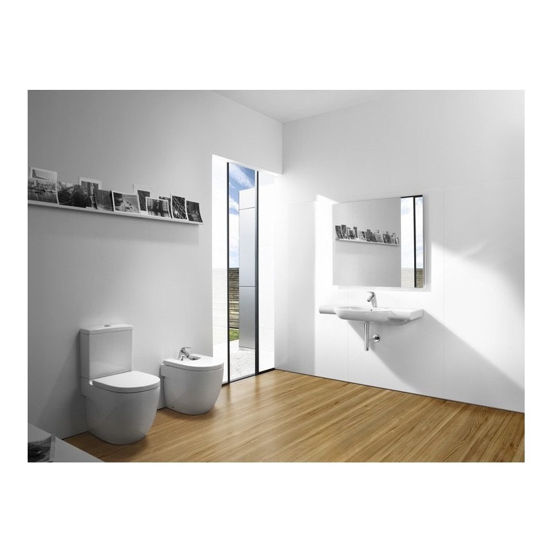 ROCA - MERIDIAN COMPACT INODORO INODORO TANQUE BAJA DUAL BLANCO view 3