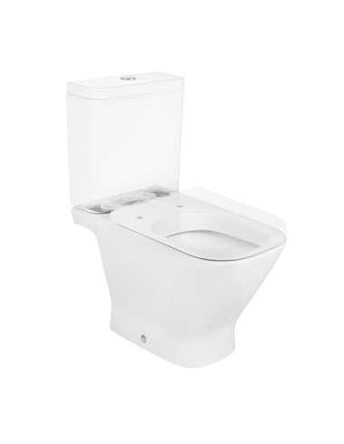 ROCA - THE GAP SQUARE TASSA INODOR TANC BAIX SORTIDA HORITZONTAL BLANC view 2