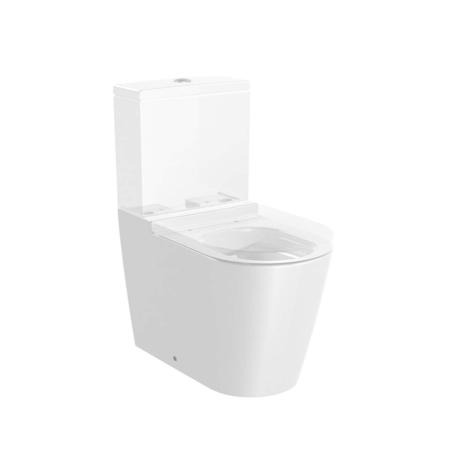 ROCA - INSPIRA ROUND INODORO INODORO TANQUE BAJA DUAL BLANCO view 2
