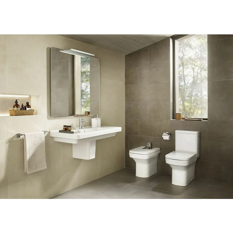 ROCA - DAMA COMPACT TAZA RIMLESS S/DUAL BLANCO view 2