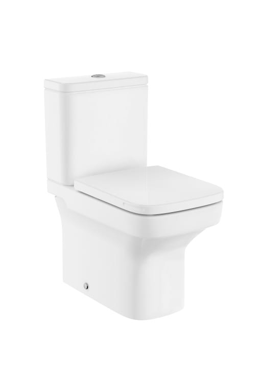 ROCA - DAMA COMPACT TAZA RIMLESS S/DUAL BLANCO view 3