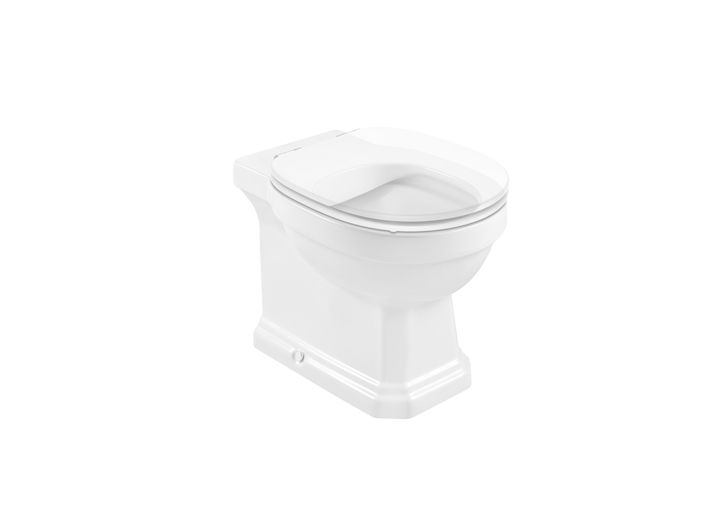ROCA -TAZA INODORO CARMEN POR TANQUE ALTO/ENGASTAR DUAL BLANCO view 4