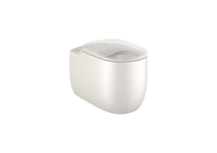ROCA - TAZA INODORO RIMLESS BEYOND DUAL TANQUE ALTO/ENGASTAR BLANCO view 3
