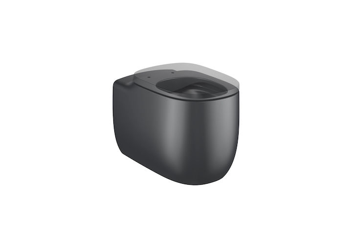ROCA - TAZA INODORO RIMLESS BEYOND DUAL TANQUE ALTO/ENGASTAR BLANCO view 6