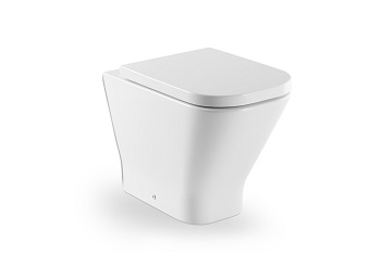 ROCA - TAZA INODORO TANQUE ALTO/ENGASTAR THE GAP SQUARE DUAL BLANCO view 2