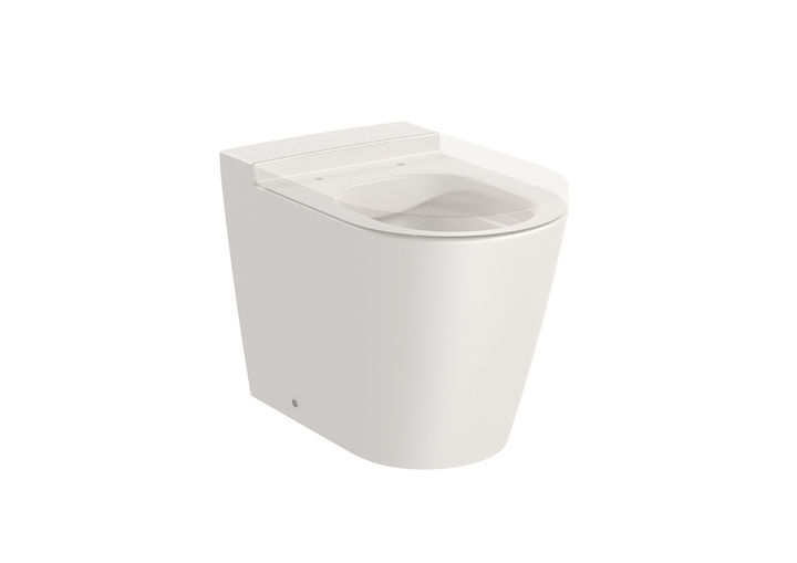 ROCA - TAZA INODORO TANQUE ALTO/ENGASTAR INSPIRA ROUND RIMLESS DUAL BLANCO view 3