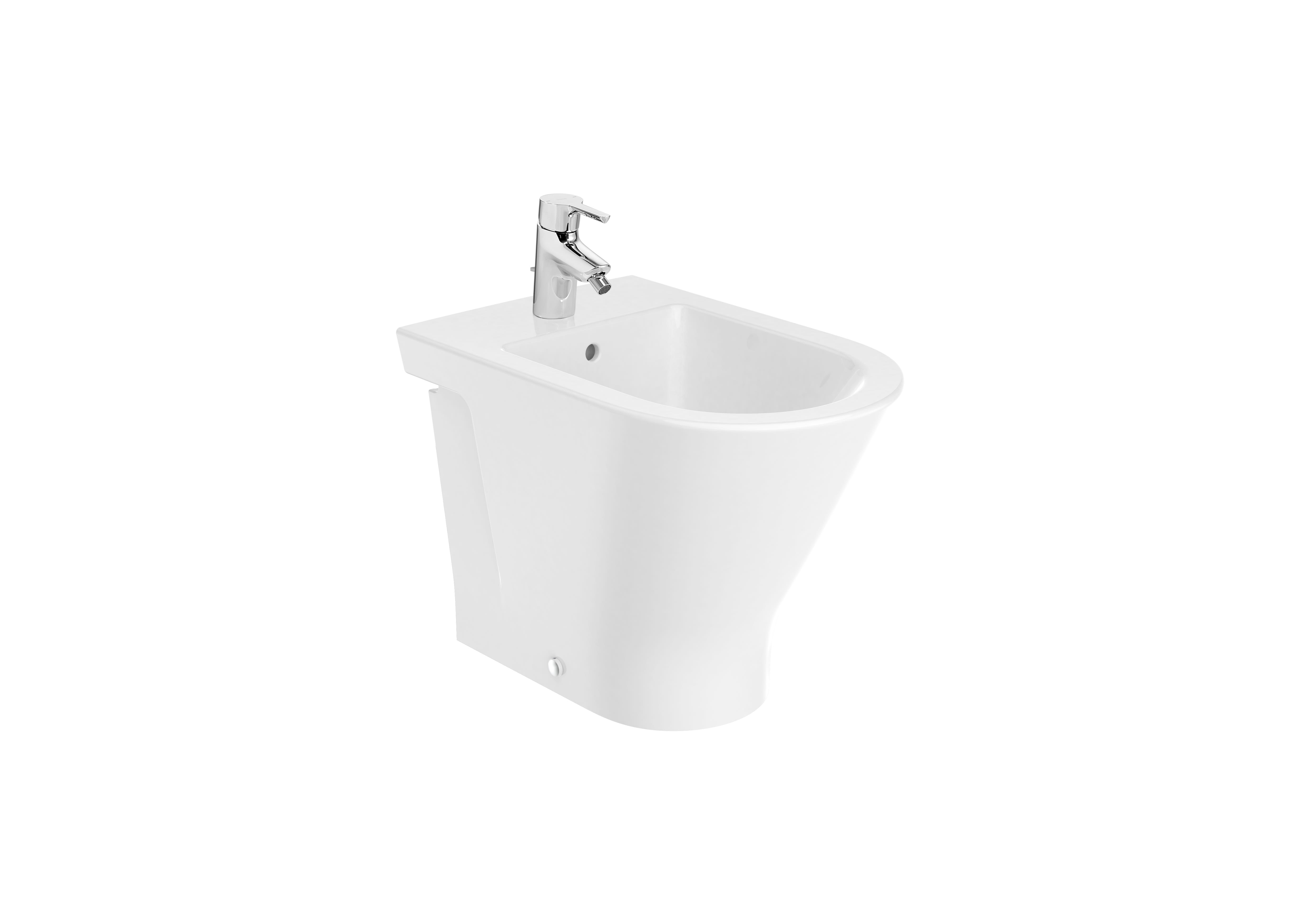 ROCA - BIDET PORCELLANA THE GAP ROUND PARET BLANC BL view 2