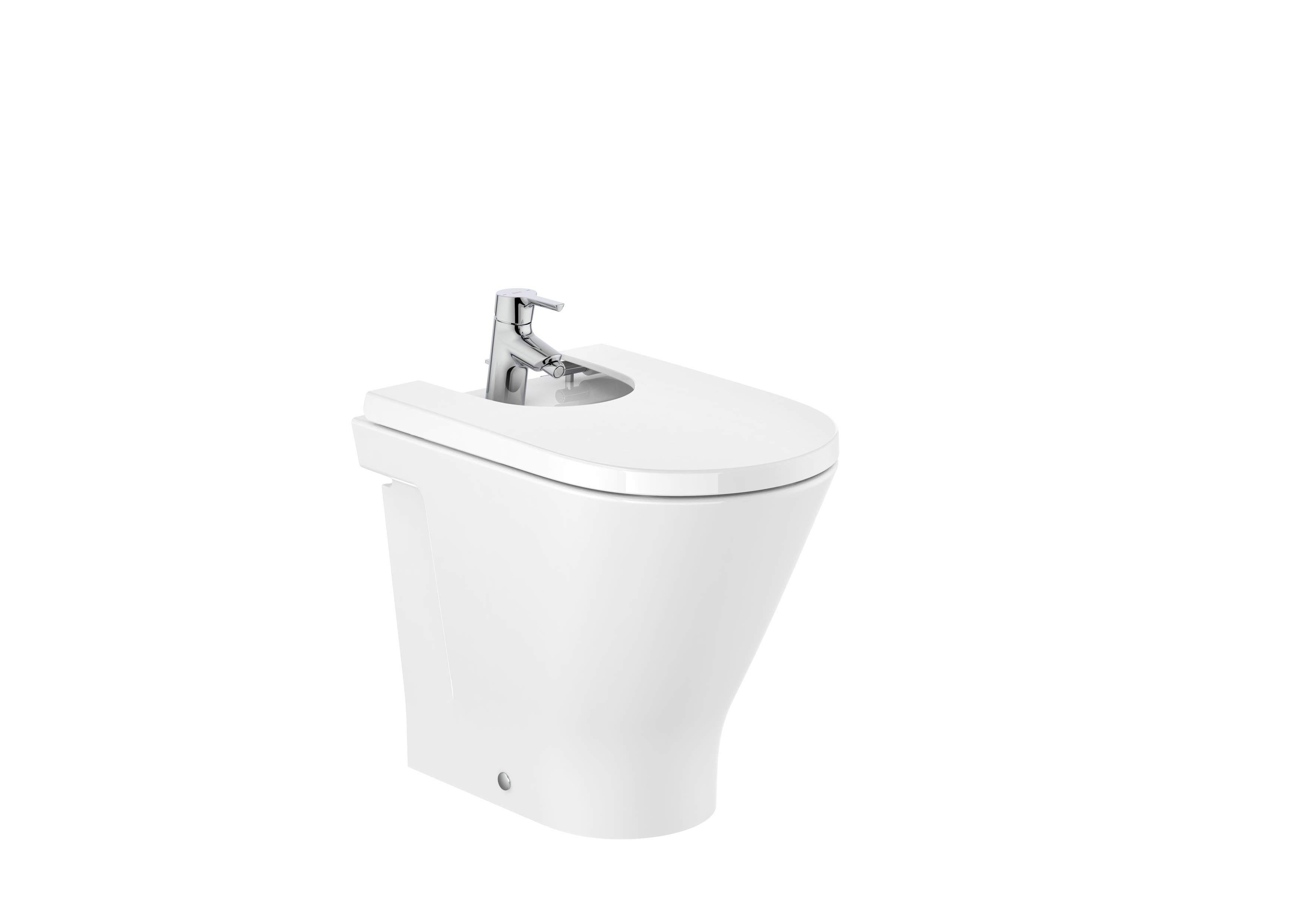 ROCA - BIDET COMFORT ADOSAT A PARET 540MM BLANC