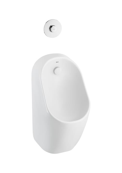 ROCA - URINARI RIMLESS PROTON ALIMENTACIÓ POSTERIOR BLANC