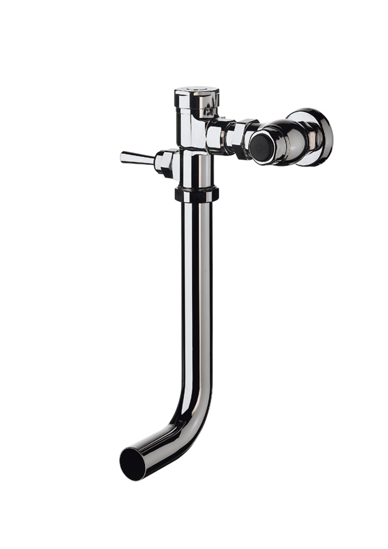 ROCA - GEM FLUXOR 1" INODORO-DESAGÜE EXTERIOR CROMADO