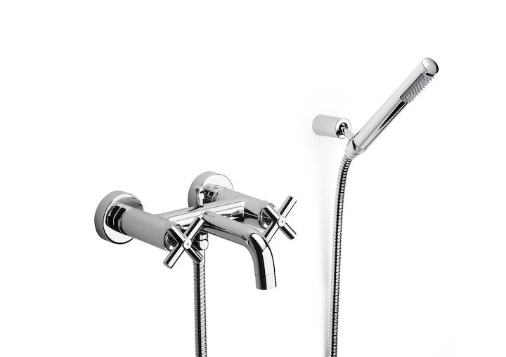 ROCA - MEZCLADOR BAÑO/DUCHA CON INVERSOR LOFT CROMO