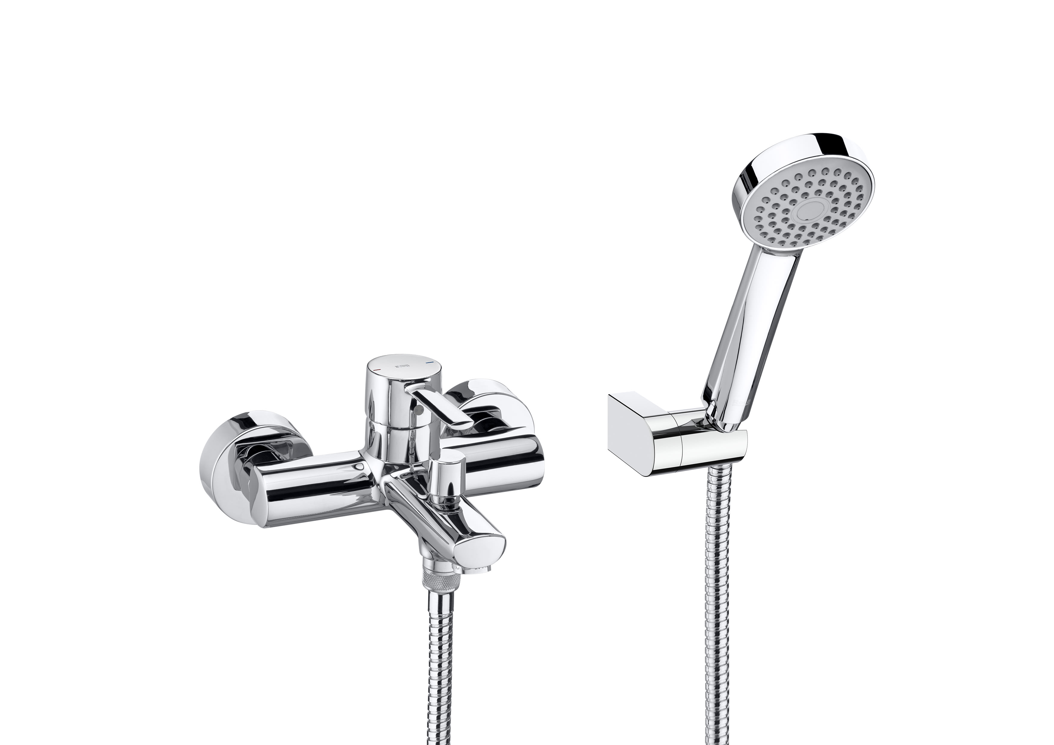 ROCA - TARGA AIXETA BANY-DUTXA MONOMANDO A/ACCESSORIS CROMAT